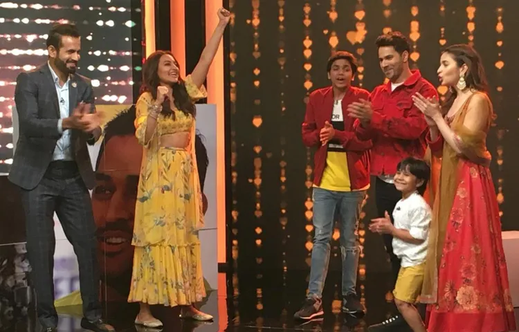 विवो आईपीएल 2019 के ‘सुपर फनडे द खेलकार’ में शामिल हुई फिल्म कलंक की टीम