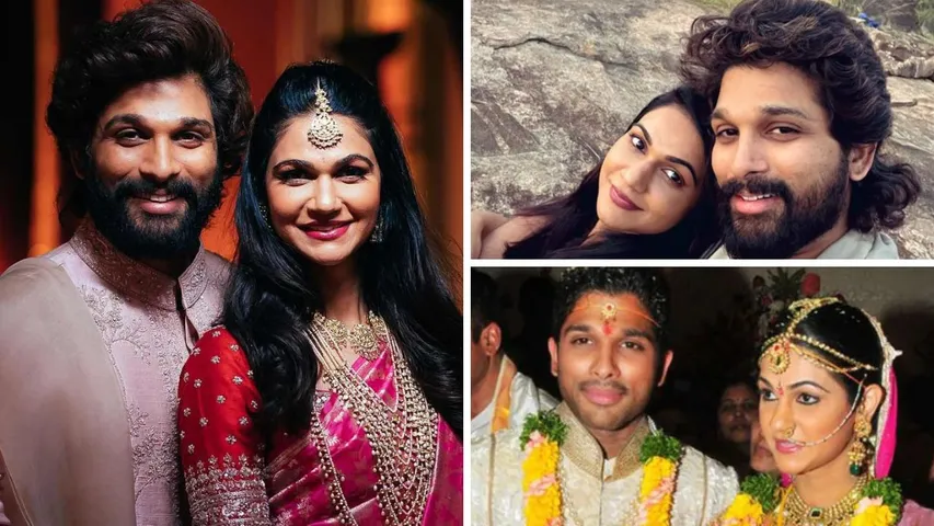 Allu Arjun  & Sneha Reddy Celebrate Wedding Anniversary 