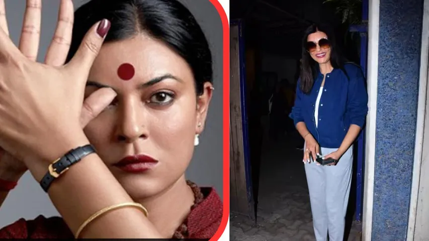 Sushmita Sen returned to work after a heart attack