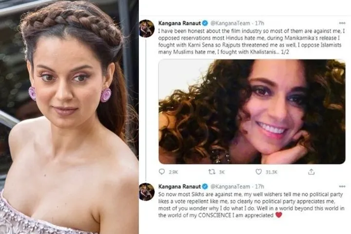 इस वजह से Kangana Ranaut हर मुद्दे पर ट्वीट करती हैं, बताई यह बड़ी बात