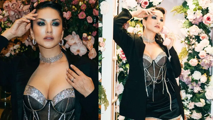 Sunny Leone ने अपने कातिलाना लुक में गिराई बिजली, फैंस कर रहे लुक्स की तारीफ