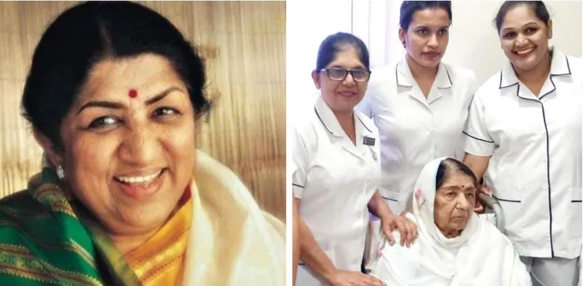 लता मगेशकर की नर्स ने बताए लता के आखिरी दो दिन कैसे रहे