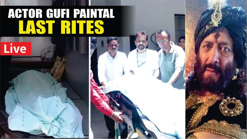 Mahabharat's Shakuni Mama aka Gufi Paintal Antim Sanskar