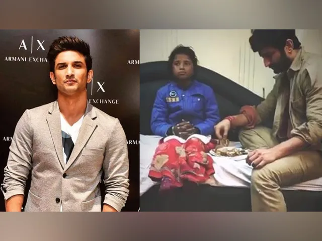 वायरल हो रहा सुशांत सिंह राजपूत का ये वीडियो, अपने हाथों से खिला रहे बच्चे को खाना