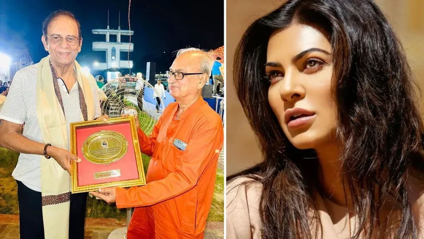 Sushmita Sen said this after her father was honored for her swimming achievements