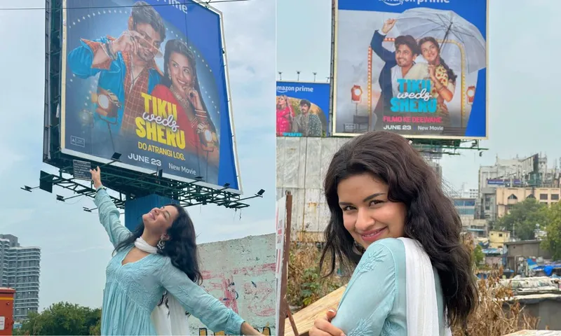 खुद को होर्डिंग पर देख Avneet Kaur ने याद किए संघर्ष के दिन