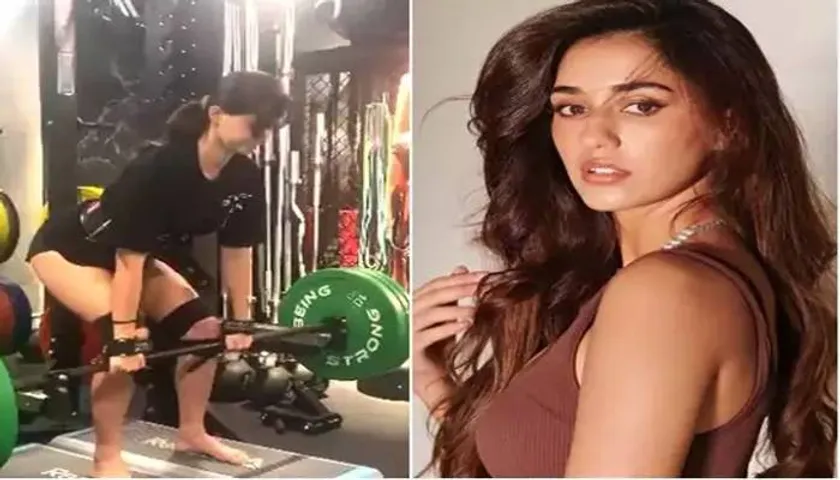 एक्ट्रेस दिशा पाटनी ने शेयर किया वर्काउट वीडियो