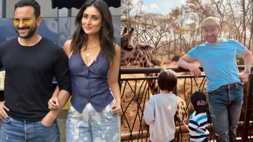 Kareena Kapoor reached Africa with Saif Ali Khan, Taimur and Jeh, see photos