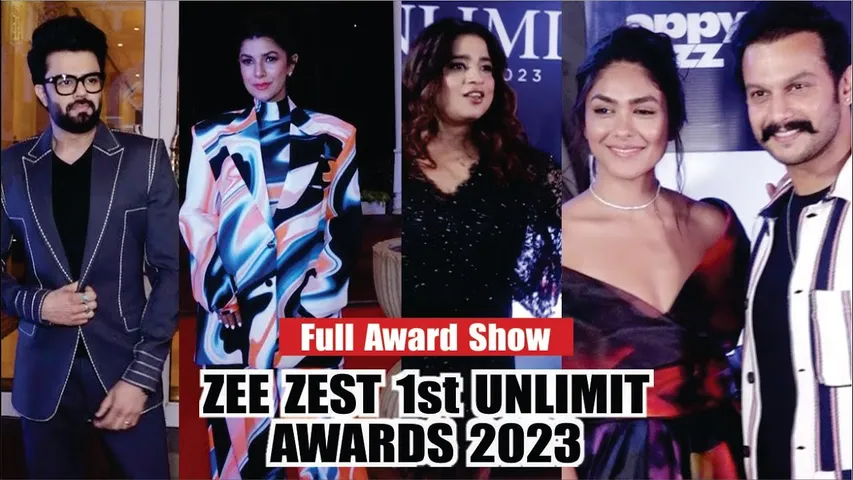 Mrunal Thakur, Nimrat Kaur, Ranveer Brar And Sukhmani Sadana ज़ी जेस्ट अनलिमिट अवार्ड्स 2023 में पहुंचे  