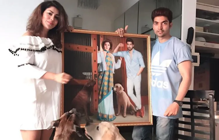 गुरमीत चौधरी के फैन ने उन्हें दिया एक यूनिक गिफ्ट