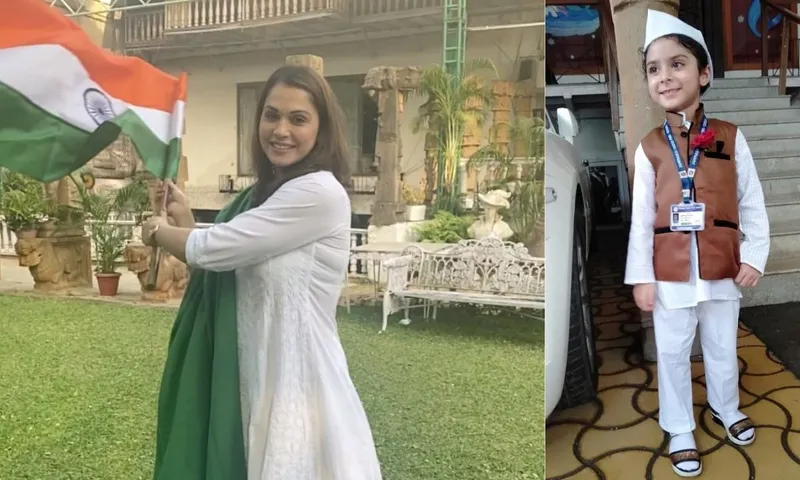 ईशा कोप्पिकर अपनी बेटी को देखकर गणतंत्र दिवस समारोह के बारे में   सोचकर  उदासीन' हो जाती है और ऐतिहासिक महत्व की याद दिलाती है