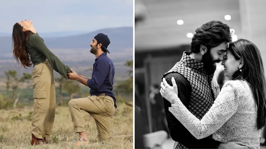 1st wedding anniversary Alia Bhatt shares romantic pictures with Ranbir Kapoor