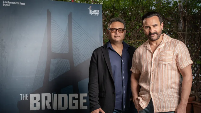 Saif Ali Khan की ब्लैक नाइट फिल्म्स और एंडेमोल शाइन इंडिया ने की हिट नॉर्डिक ड्रामा The Bridge के हिंदी वर्जन की घोषणा