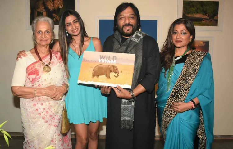 Photos: वहीदा रहमान समेत कई हस्तियों ने रूपकुमार राठोड की फोटो बुक 'वाइल्ड वॉयज' को दिया समर्थन