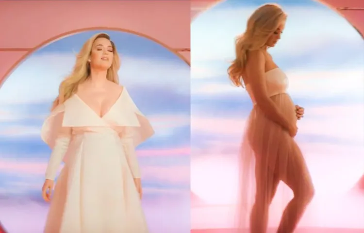Katy Perry ने न्यू म्यूजिक वीडियो “Never Worn White” में किया अपनी प्रेगनेंसी का खुलासा