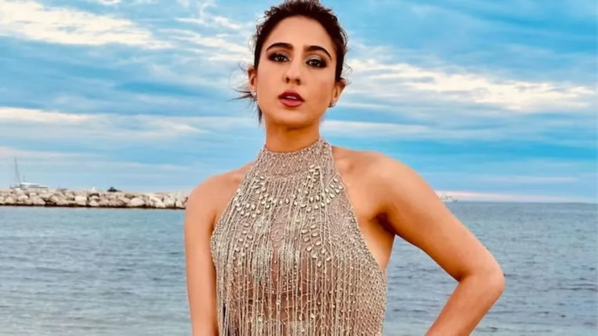 Cannes 2023: इंडियन अवतार के बाद Glam लुक से Sara Ali Khan ने मचाया ग़दर
