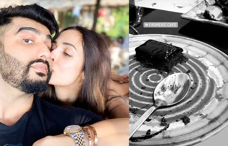 Romantic Dinner Date पर एन्जॉय करते हुए नज़र आए Malaika Arora और Arjun Kapoor