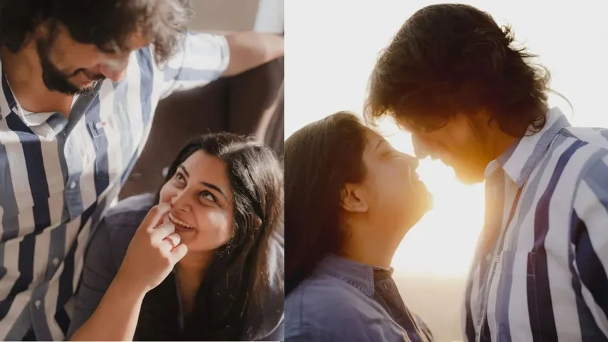 Manjima Mohan and Gautham Karthik