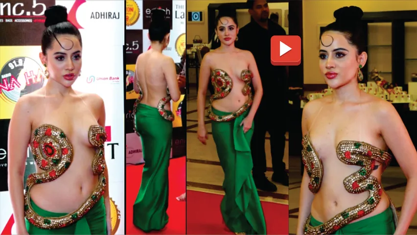 Urfi Javed  की नागिन ड्रेस हुई वायरल