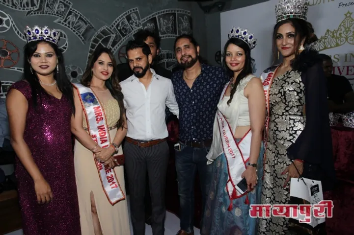 ग्रैंड मीडिया क्राउन में लॉन्च हुआ 'मिसिज़ इंडिया यूनिवर्सल 2017'