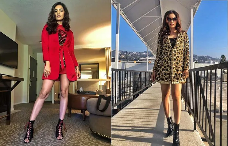 कैलिफोर्निया मे छुट्टियां मना रही मानुषी छिल्लर का दिखा ग्लैमरस लुक, देखे तस्वीरें