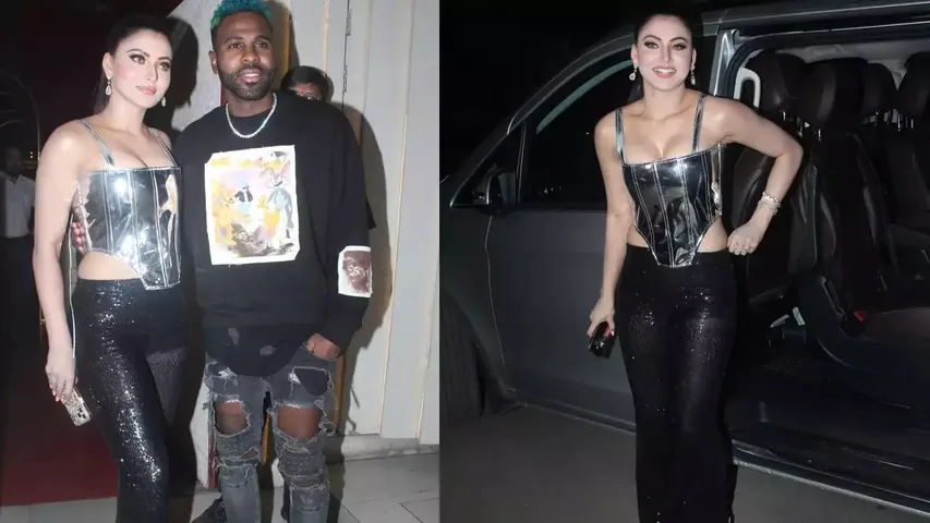 Urvashi Rautela को डिनर पर International superstar Jason Derulo के साथ किया गया स्पॉट