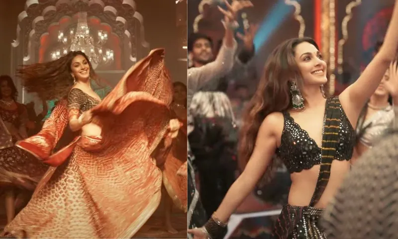 Satyaprem Ki Katha के सोलो और डुएट गाने के लिए पहली बार नंगे पैर गरबा करती दिखी Kiara Advani
