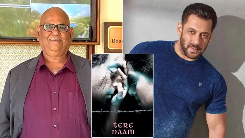 Salman Khan and  Satish Kaushik