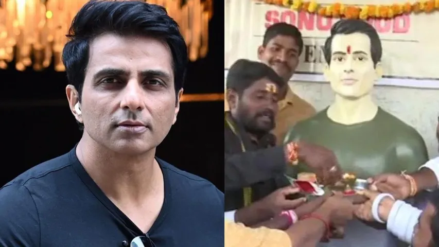 On the temple built in honor of Sonu Sood, the actor said, "I am not worthy