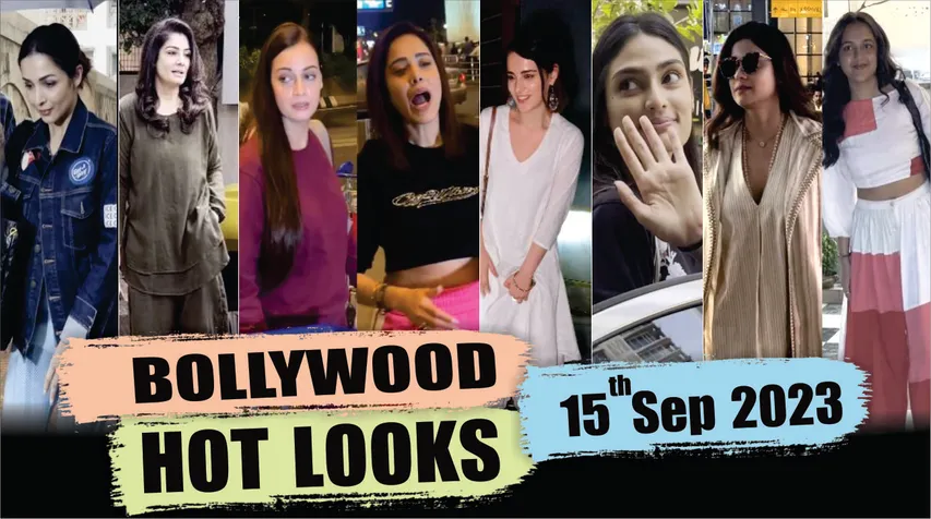 Actresses Spotted Today Aathiya, Dia, Malaika, Nushrratt, Radhika, Tejasswi 