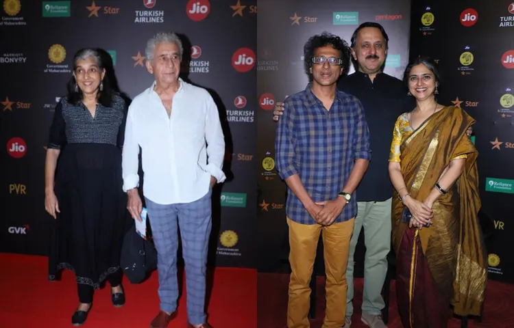नसीरुद्दीन शाह, रत्ना पाठक और श्रीराम राघवन सिनेस्तान के बॉम्बे रोज़ के इंडिया प्रीमियर में शामिल हुए