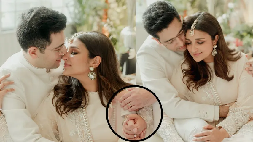Parineeti Chopra and Raghav Chadha got engaged, pictures surfaced