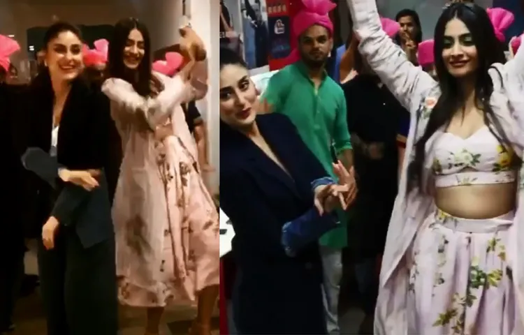 Video: 'वीरे दी वेडिंग' के प्रमोशन के दौरान 'बोले चूड़ियां...' पर करीना-सोनम ने लगाए जमकर ठुमके