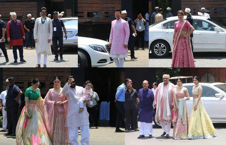 VIDEOS: शादी के वेन्यू पर पहुंच रहे हैं मेहमान, अनिल कपूर कर रहे हैं स्वागत