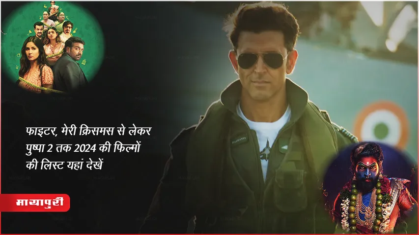 From Fighter, Merry Christmas to Pushpa 2, see the list of films of 2024 here