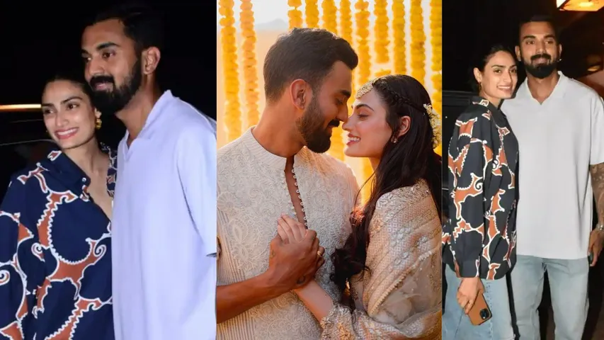 Users asked Athiya on social media, did she get married to click photos?