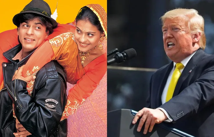 तो क्या वाकई DDLJ फिल्म देखकर भारत आए हैं डोनाल्ड ट्रंप, भरे स्टेडियम में की फिल्म की तारीफ(Donald Trump on DDLJ)
