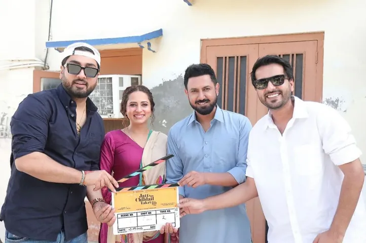  Sargun Mehta ने शुरू की Jatt Nuu Chudail Takri की शूटिंग