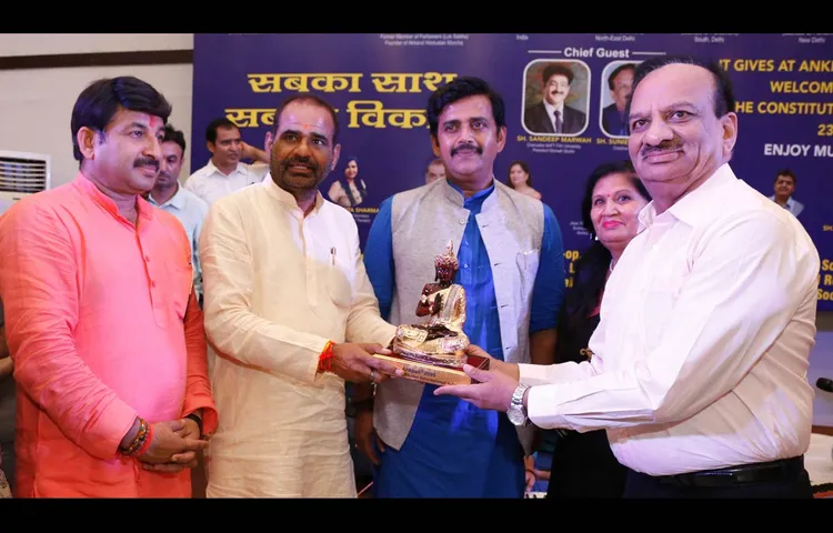 दिव्यांग और स्लम एरिया के बच्चों द्धारा रंगारंग कार्यक्रम 