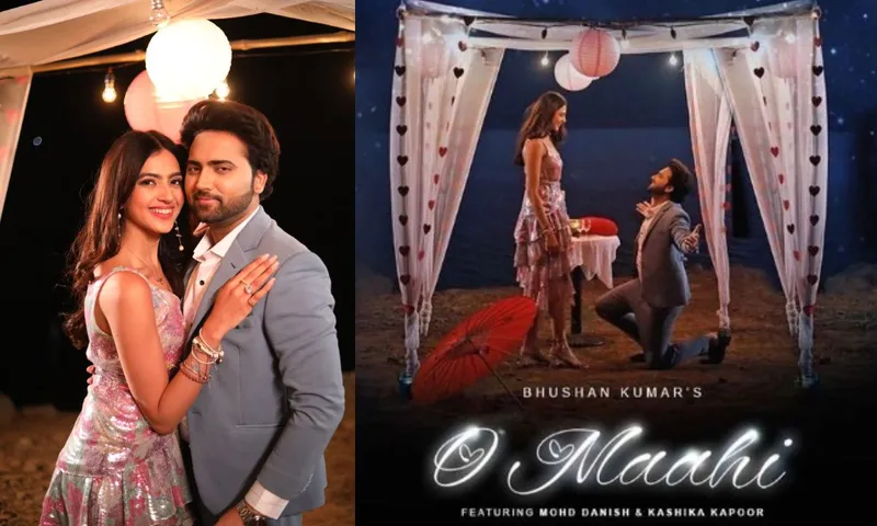 अभिनेत्री काशिका कपूर ने अपने नए रोमांटिक गाने ओ माही को लेके कहा "हम सब दिल से बहुत बड़े' रोमांटिक है"