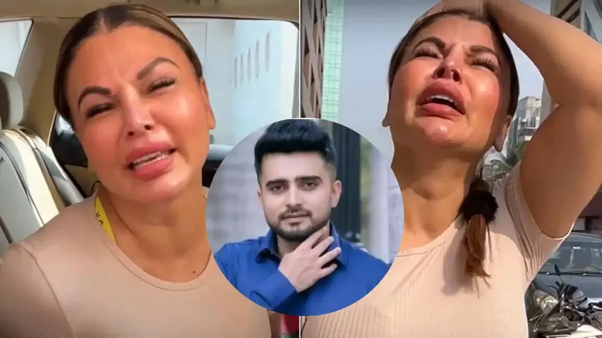 Rakhi Sawant and Adil Khan Durrani 