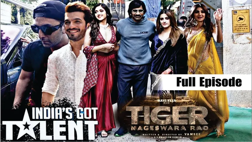 India Got Talent Tiger Nageswara Rao Movie Promotion Ravi Teja, Ranbir, Shilpa