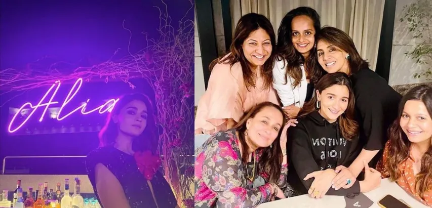 आलिया भट्ट ने अपने बर्थडे की फोटोज की है शेयर