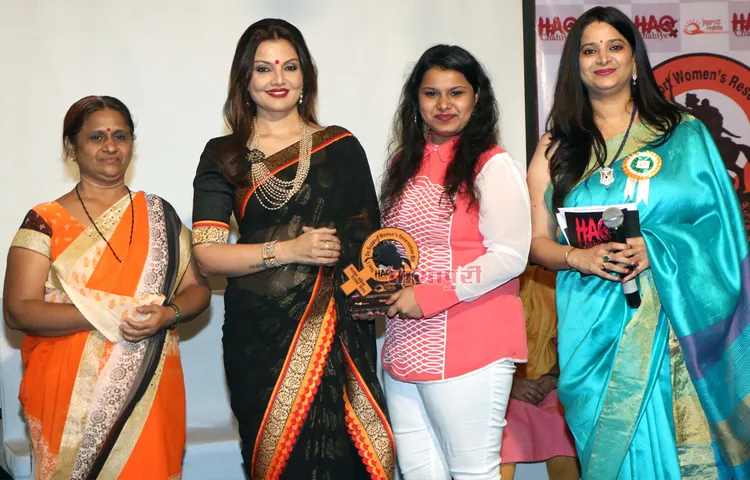 टीवी, फिल्म जगत और समाज सेविकाओं ने महिला दिवस पर 'हक़ चाहिए' एंथम लॉन्च किया