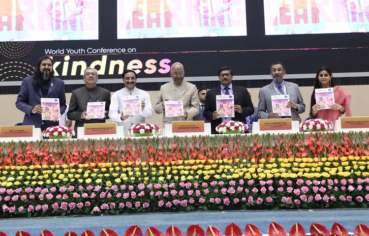 भारत के राष्ट्रपति यूनेस्को एमजीआईइपी द्वारा दयालुता के लिए पहले विश्व युवा सम्मेलन का उद्घाटन किया गया