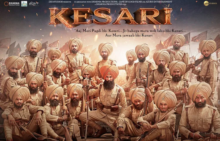 'केसरी' का पहला पोस्टर रिलीज, सरागढ़ी के शहीदों को अक्षय ने दी श्रद्धांजलि
