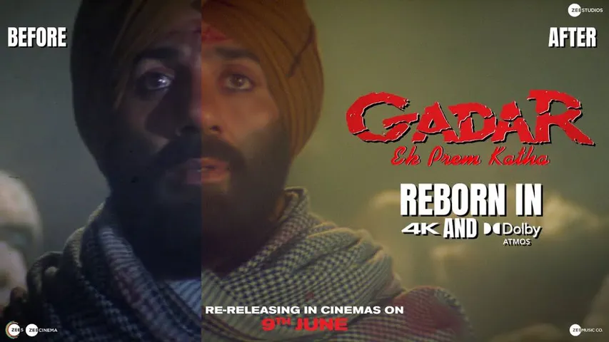 Exclusive: कैसे सबसे बड़ी ब्लॉकबस्टर 'Gadar: Ek Prem Katha' को रीस्टोर किया गया, जाने यहां