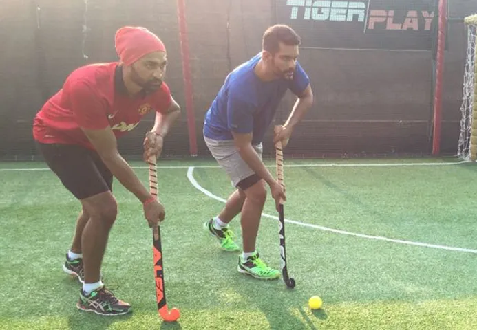 अंगद बेदी ने शुरू की ट्रेनिंग