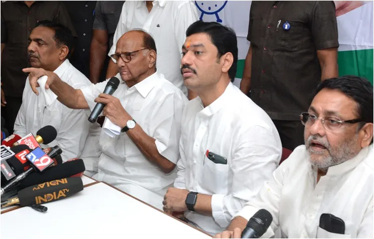 NCP प्रमुख शरद पवार पर मनी लॉन्ड्रिंग का आरोप, ईडी के दफ्तर में होंगे पेश