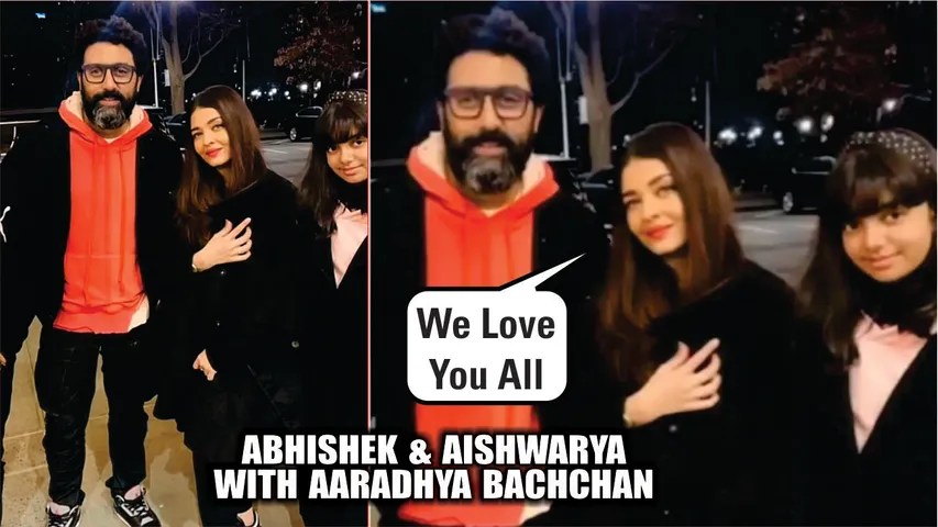 Aishwarya Rai Bachchan Returns From New York With Abhishek Bachchan & Aaradhya Bachchan